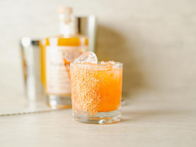 Spiced Pink Grapefruit Margarita