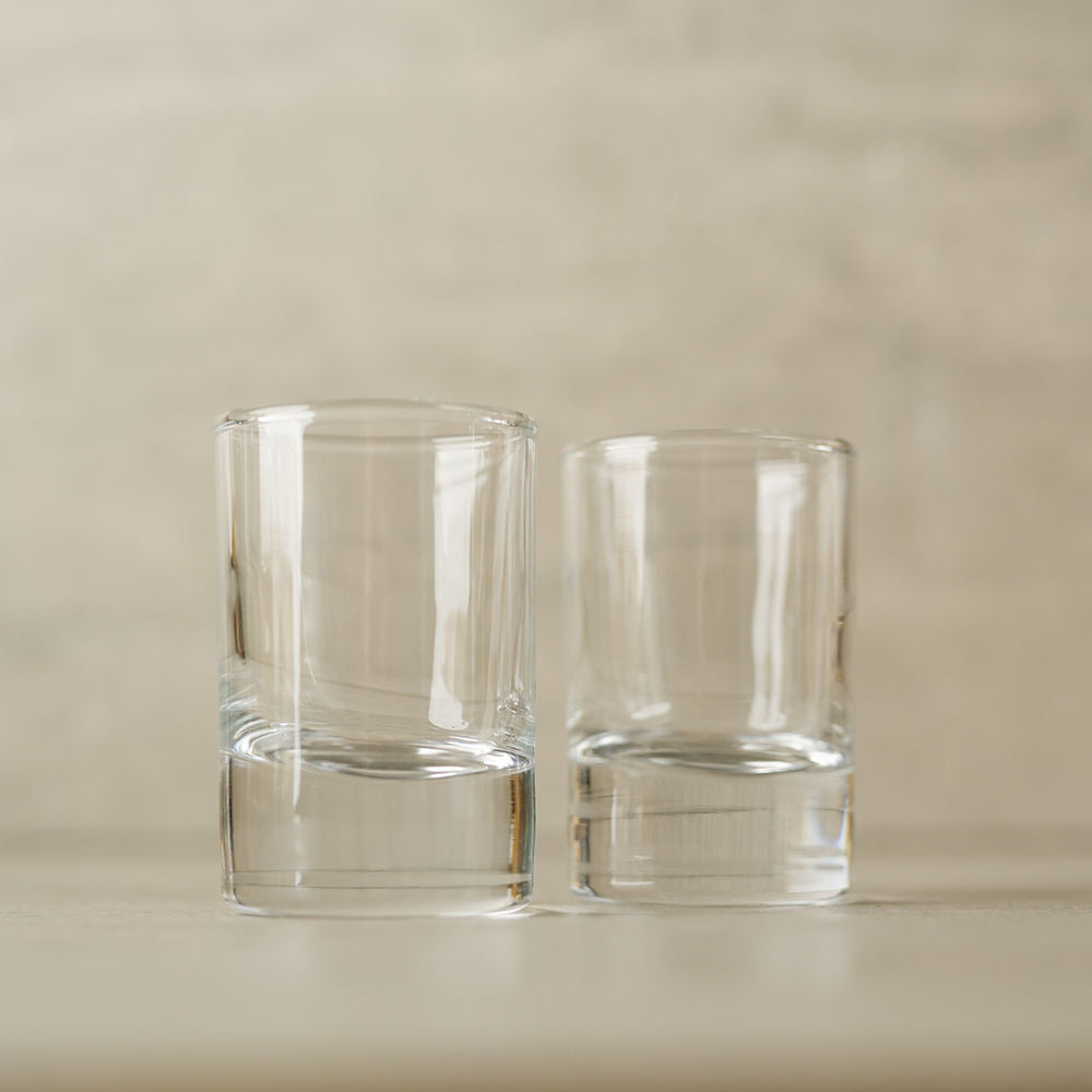 R2G 60ml Flint Glass Base Shot Glass x 2